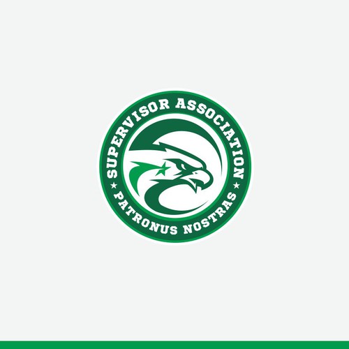 Border Patrol Supervisors Association Eagle Logo Design Design by coldwind