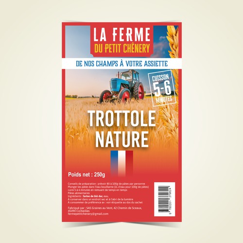 Product label contest entry by Wilh76