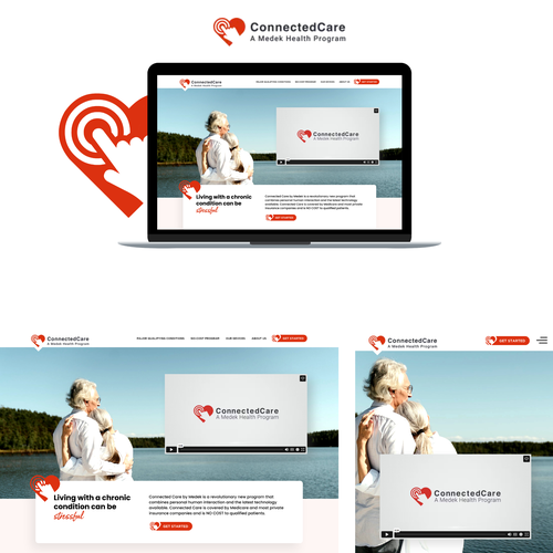 We need a stunning website redesign for Connected Care Design by -xxia-