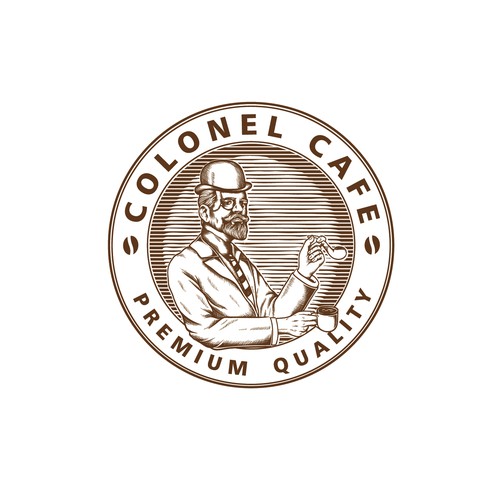 Artisanal french coffee brand Logo Design by immortal93