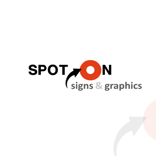 Logo Design for SpotOn Signs & Graphics Logo design contest