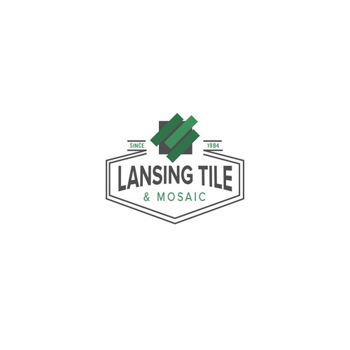 Lansing Tile & Mosaic Logo Update/Refresh for 40th Anniversary Year Design by qwerty4