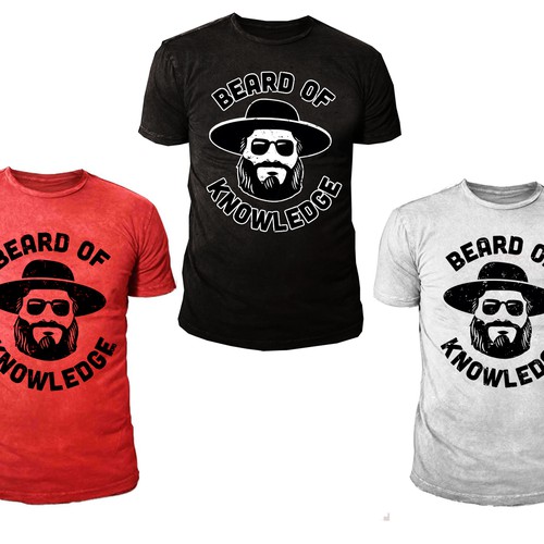 Beard of Knowledge Design by lofosparalogos