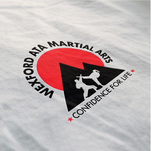 Designs Wexford ATA Martial Arts "Confidence for Life" Logo