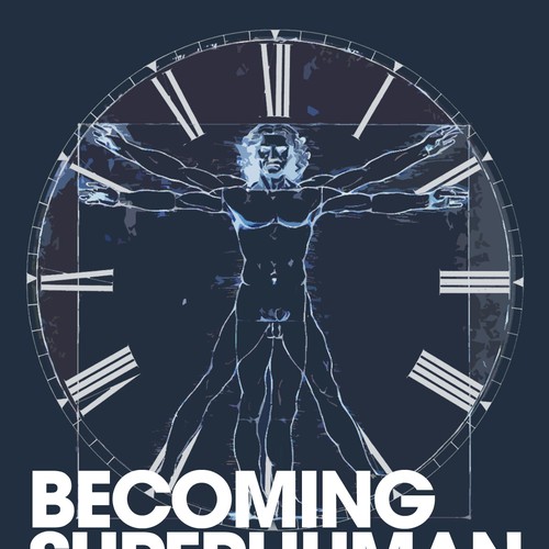 "Becoming Superhuman" Book Cover Design von David Armstrong
