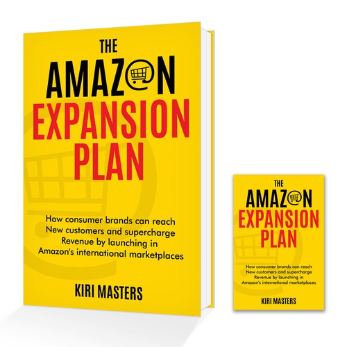 Non-Fiction Book Cover Design - The Amazon Expansion Plan Design by Avanska