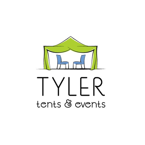 Create a Tent & party logo for Tyler Tents & Events Design by tian haz