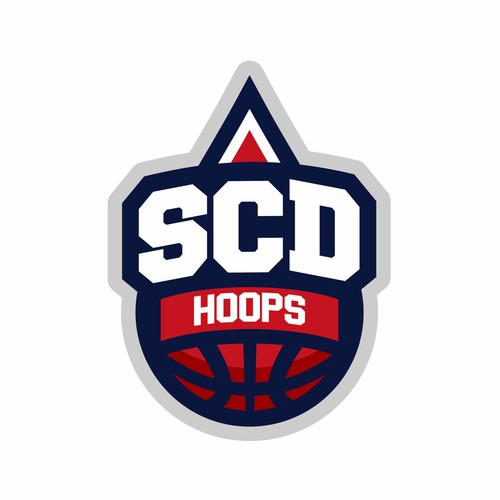 Basketball Logo for Team 'SCD Hoops' - Your Winning Logo Featured on Major Sports Network Design by Normans