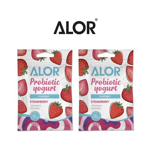 Probiotic Yogurt Lozenges Design by creationMB
