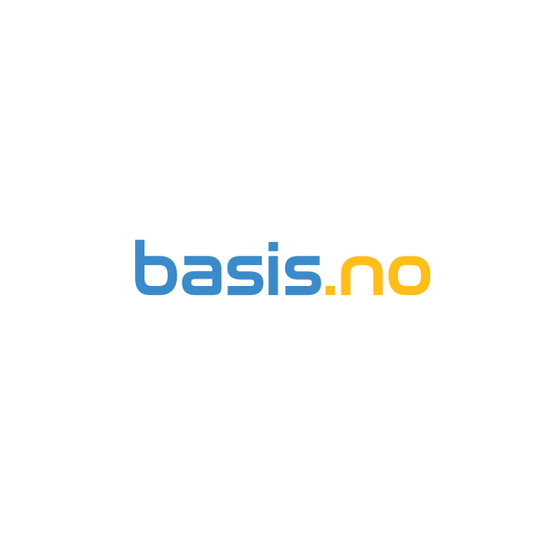 wordmark logo for basis.no