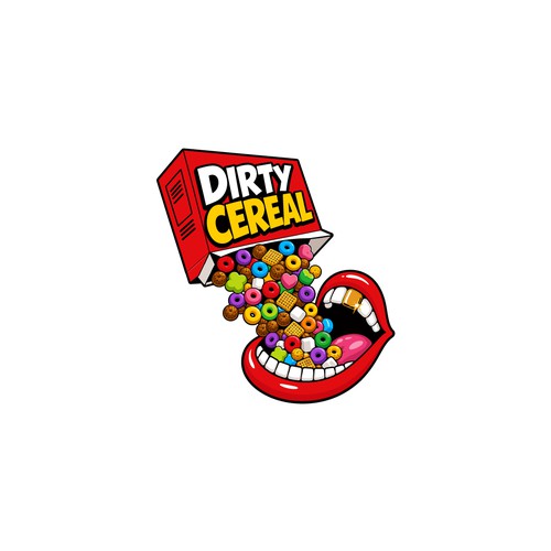 "New social media and food brand needs new and edgy colorful logo" winning Logo design