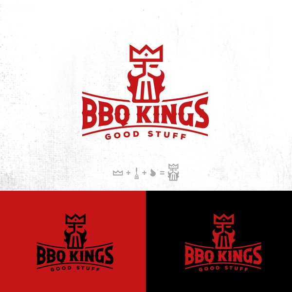 Design realizzato da s_ult!m intitolato "BBQ KINGS"