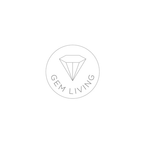 Geometrical, minimalist, modern brand design for Gem Living Design by felnord