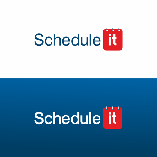 logo for Schedule it デザイン by Softoeca