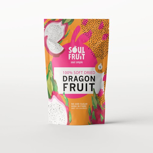 eye-catching packaging design for new health food product Design by AnaHola