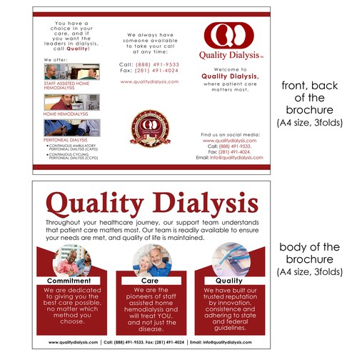 Healthcare Dialysis Brochure contest