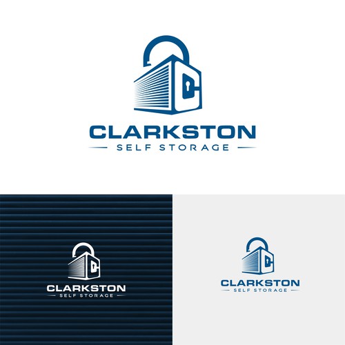 Self Storage Logo | Clarkston Self Storage Design by i-ali