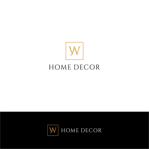 JW Home Decor Logo Design réalisé par Z/V