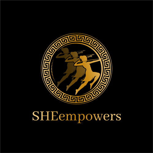 SHEempowers - luxurious design of a woman preferrably in some kind of a circle to appeal to women professionals Design by ropix