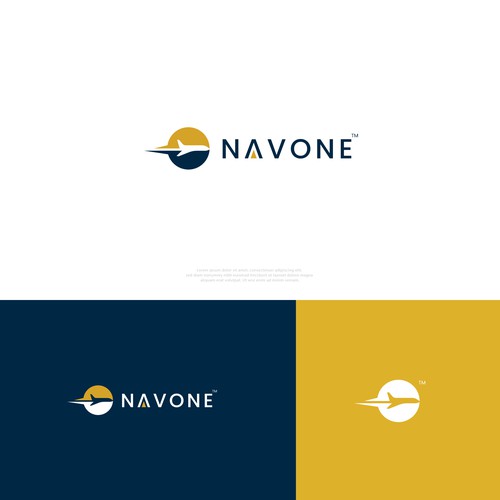 NavOne Logo - Sub Brand of NavPass.aero Design by Xandy in Design