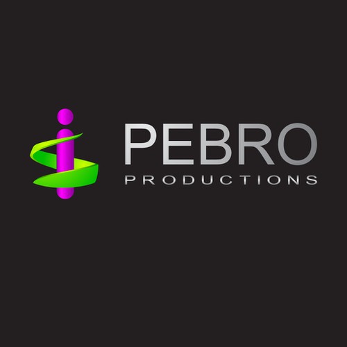 Create the next logo for Pebro Productions Diseño de colorPrinter