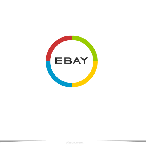 99designs community challenge: re-design eBay's lame new logo! Design por -Jason-
