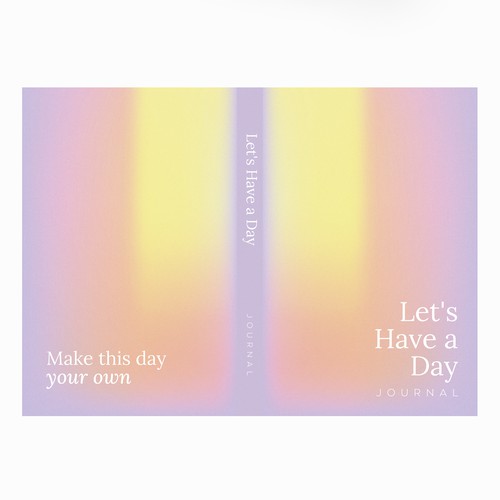 Minimalistic pinterest vibe for a self help journal cover Design by R°Z°L