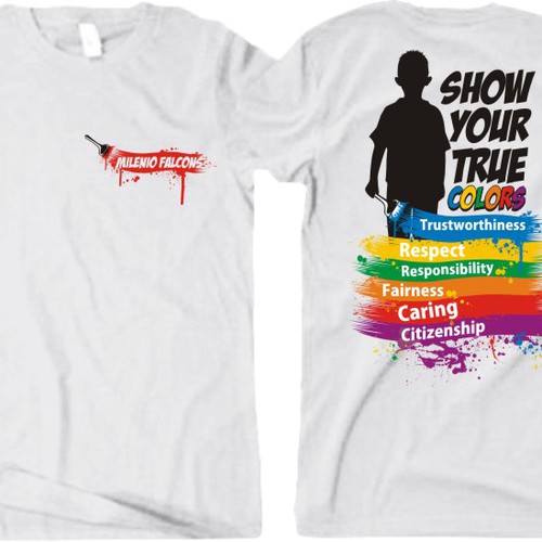 T-shirt design for Elementary School kids Design réalisé par BRTHR-ED