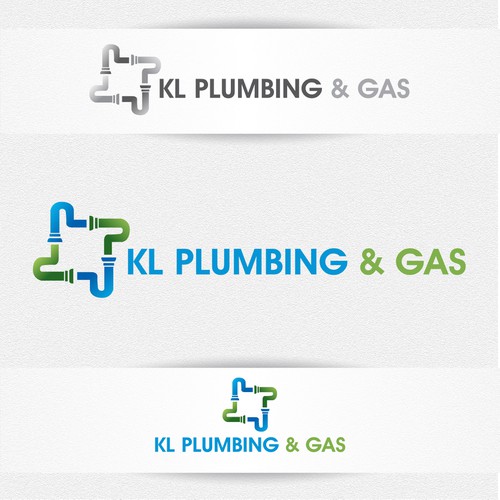 Create a logo for KL PLUMBING & GAS Diseño de ramesh shrestha