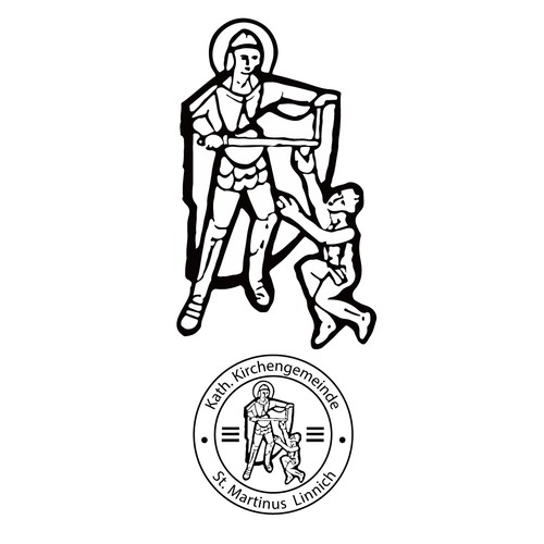 "Modernisieren des altehrwürdigen Sigels einer Kirchengemeinde" winning 