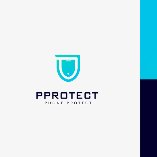 PPROTECT (Phone protect logo) (mobile cases and screen protectors) Design by M.G. designs