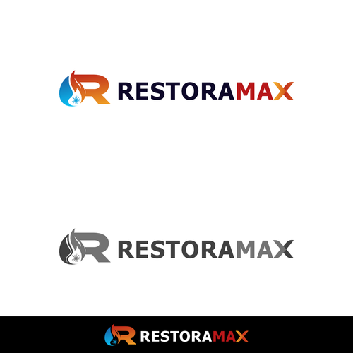 Restoration Company Branding. Design by NyredGraphic