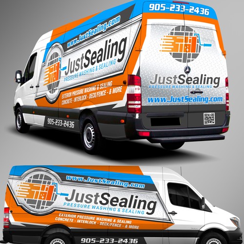 Design di Van Wrap For New & Exciting Franchise! di Syns&Graphix™