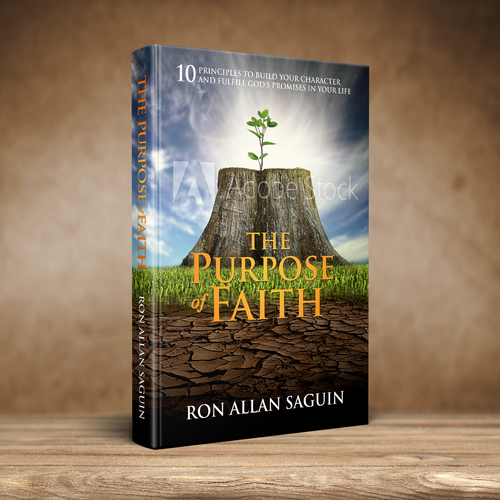 Cover for the book of the decade on faith and purpose Design by 4j 8tang