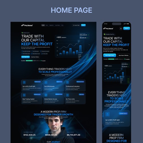 Web page design contest entry by ⚡️unbox.style⚡️