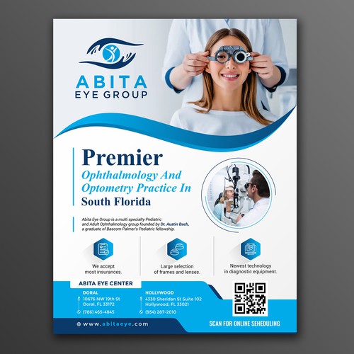 Ophthalmology Group Flyer Design by Elite Craters