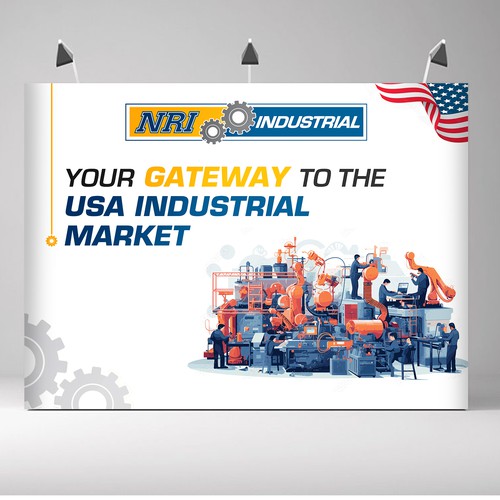 Design a banner for an automation exhibition Design von Monki D Loy