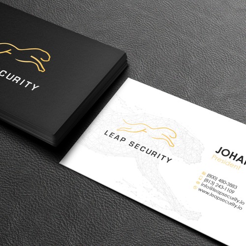 Hackers needing Minimal, Modern and Professional Business Cards....Be Creative!! Diseño de Azzedine D