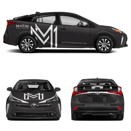 Luxury Real Estate Firm Prius Wrap Design by adelea