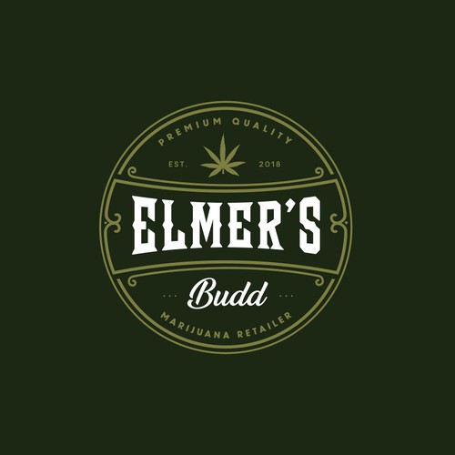 Designs | Design a unique logo for Elmer's Budd Marijuana Retailer ...