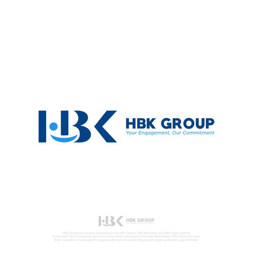 HBK group needs a creative logo that should send the intended message. Design by Son Katze ✔