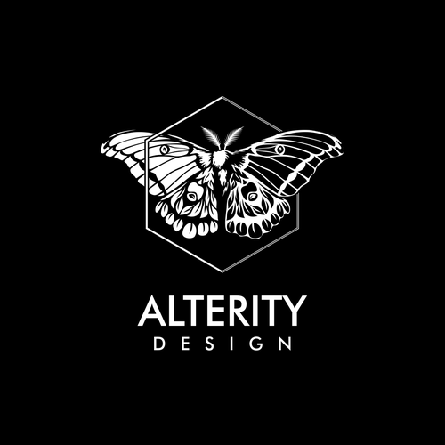 A Detailed Moth logo for a 3D printing and Design company Design by begaenk