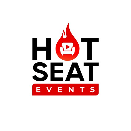 Impactful Logo For 'Hot Seat Events' – Learn from Industry Experts Through Livestreams & Events. Design réalisé par Midas™ Studio`s