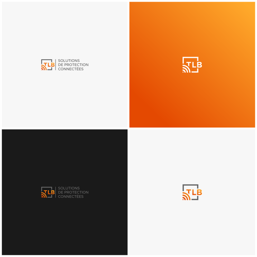 "Logo moderne pour de la télésurveillance connectée" winning Logo & brand identity pack by Rezha.