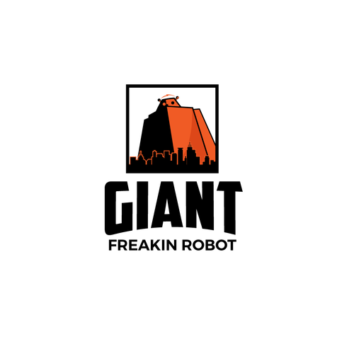 Minimalist, Classy Giant Robot Logo Wanted Design réalisé par taradata