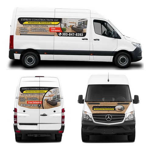 2014 Sprinter Partial Wrap Design by Anugerah ilahi