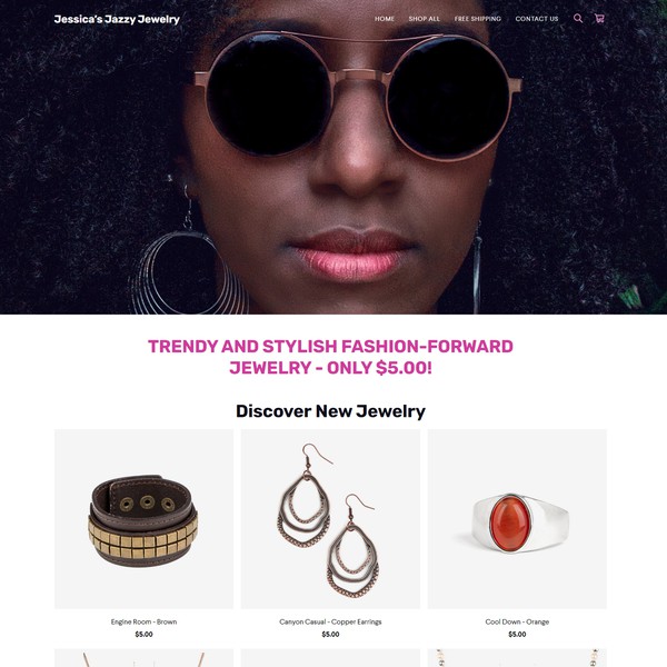 Square Online Store: Jewelry Shop