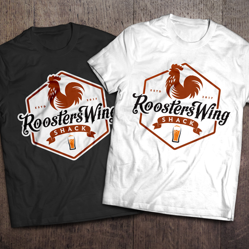 Diseño de Design a logo for "Roosters Wing Shack" de Siv.66