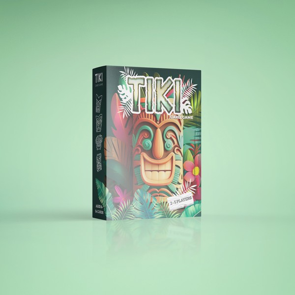 Design illustrant la boite d'un jeu de cartes