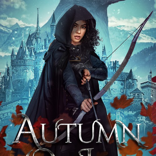 Dark Magical Kingdom of Ice book cover Design by Fb_design